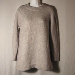 AYR Merino Wool/Mohair Blend Mock Turtleneck Sweater S